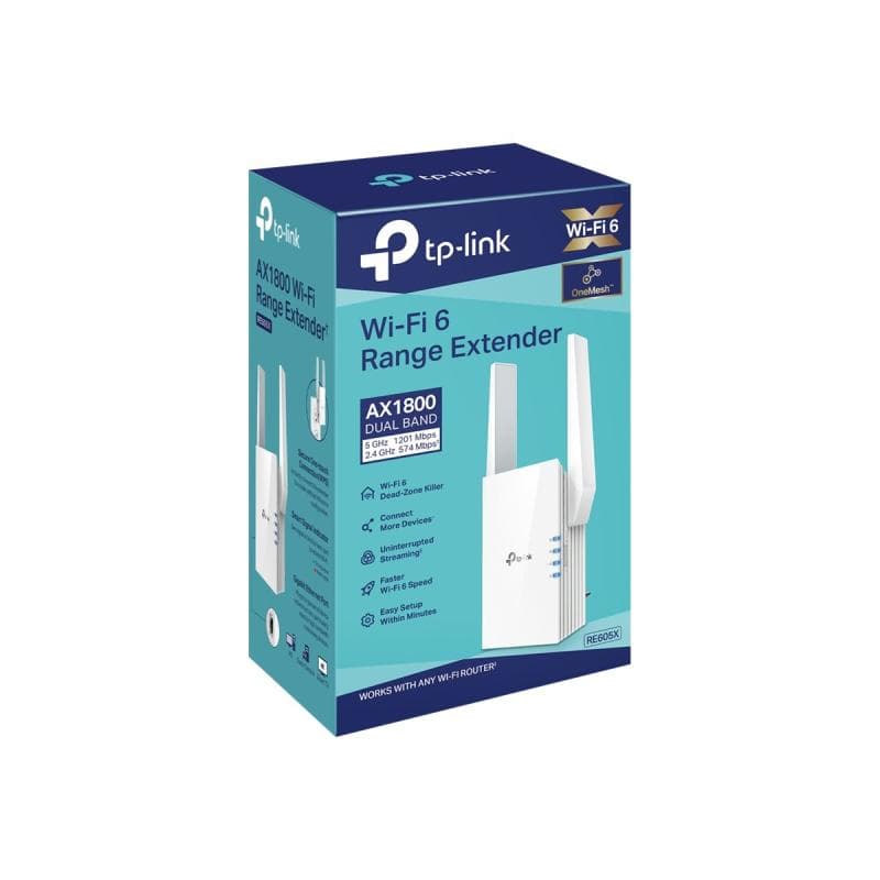 TP-LINK AX1800 Wi-Fi 6 Range Extender