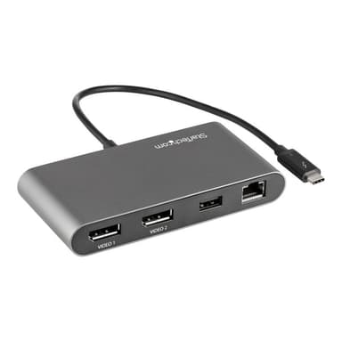 STARTECH.COM Thunderbolt 3 Mini Dock - Tragbare TB3-Dockingstation mit dual Monitoren und DP 4K 60Hz