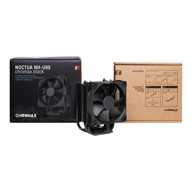 NOCTUA NH-U9S chromax.black CPU-Kühler - 92mm