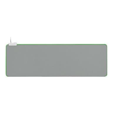RAZER Goliathus Extended Chroma Mercury White Edition Gaming Mauspad - RGB, weiß/grau