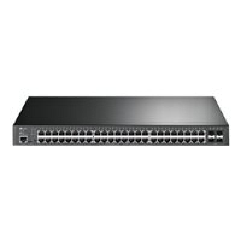 TP-LINK JetStream? 52-Port Gigabit L2+ Managed Switch with 48-Port PoE+