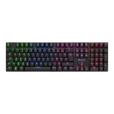 SHARKOON PureWriter RGB FR-Layout, Blue Switch
