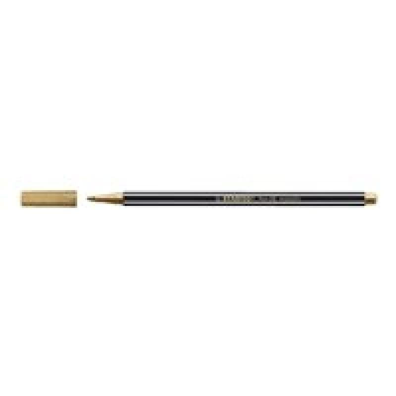 STABILO Pen 68 metallic Filzstift gold