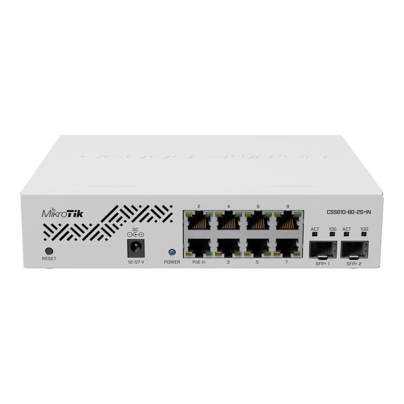 MIKROTIK Cloud Smart Switch CSS610-8G-2S+IN