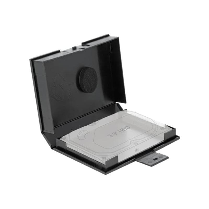DELOCK Schutzbox für 3,5 Zoll HDD schwarz