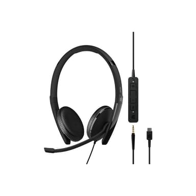 EPOS ADAPT 165T USB-C II Stereo USB-C Headset inkl. 3,5mm Klinkenstecker In-Li