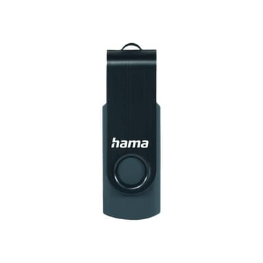 HAMA ″Rotate″ - USB-Flash-Laufwerk - 32 GB - USB 3.0 - Petrolblau