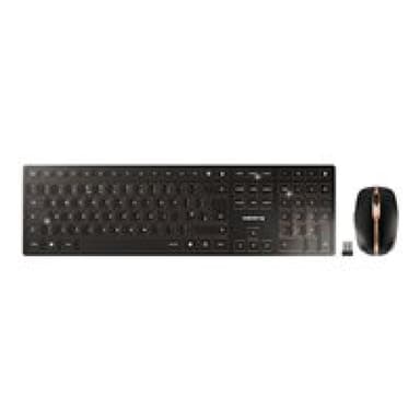CHERRY DW 9100 SLIM UK Layout bronze/schwarz
