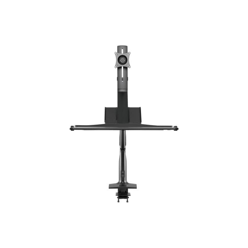 INLINE Workstation-Tischhalterung mit Lifter und USB 3.0, beweglich, für Tastatur