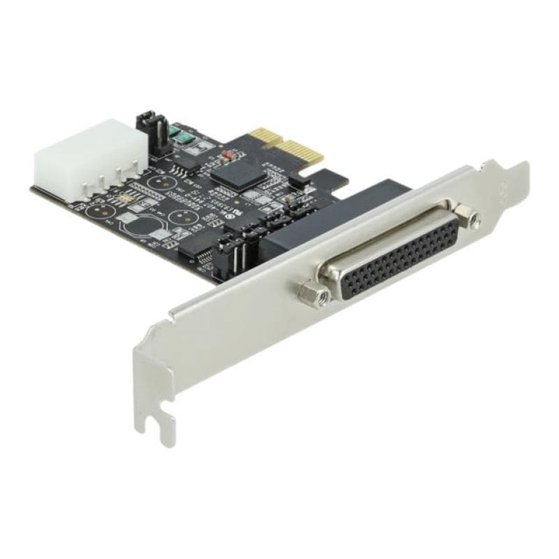 DELOCK PCI Express Karte zu 2x Seriell RS-232 mit Spannungsversorgung 5V/12V