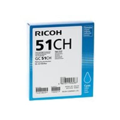 RICOH GC 51CH - Hohe Ergiebigkeit - Cyan - Original - Tintenpatrone - für Ricoh SG 3210DNw (405863)