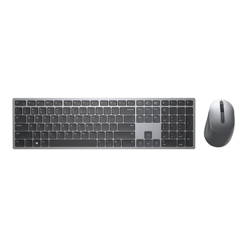 DELL Premier Multi-Device KM7321W - Tastatur-und-Maus-Set - kabellos - 2.4 GHz, Bluetooth 5.0 - QWER