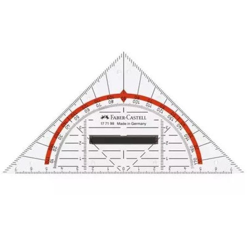 FABER CASTELL FABER-CASTELL Geodreieck   16,0 cm