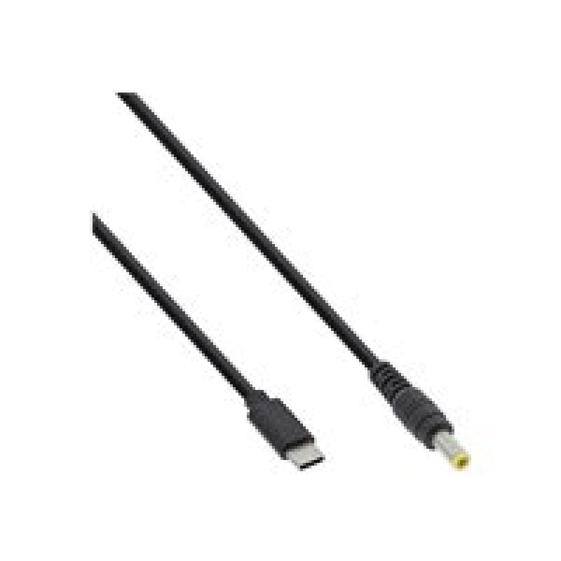 INLINE Stromkabel - USB-C (M) bis Gleichstromstecker 5,5 x 2,5 mm (M) - DC 18 3,2