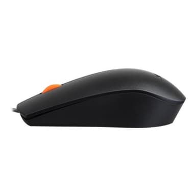 LENOVO USB Calliope Mouse Black (Grey Wheel)