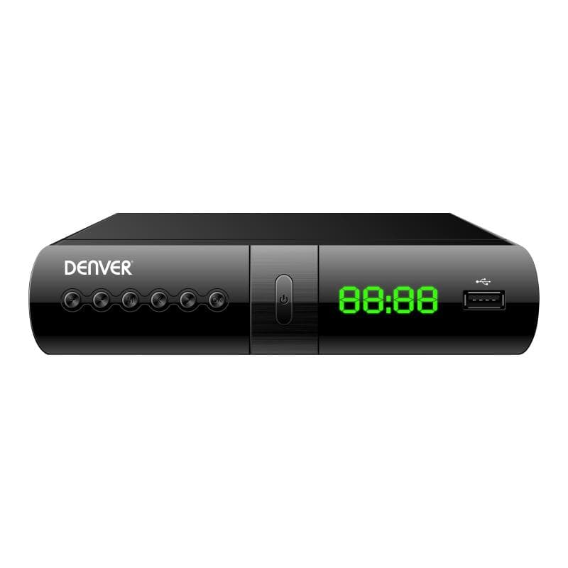 DENVER DVBS-206HD HD-SAT-Receiver Front-USB Anzahl Tuner: 1