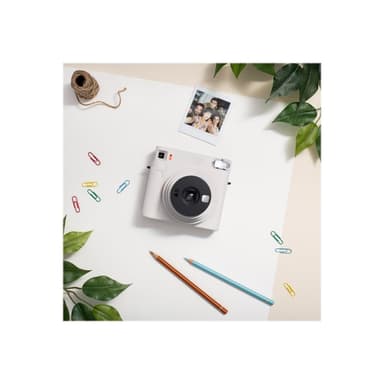 FUJIFILM Instax SQ1 Sofortbildkamera Weiß