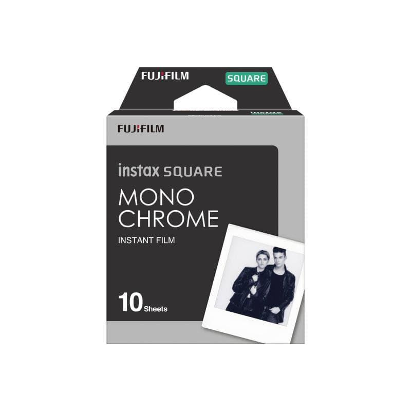 FUJIFILM Instax SQUARE MONOCHROME WW 1 Sofortbild-Film Schwarz/Weiß