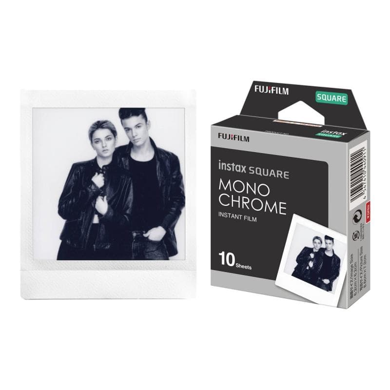 FUJIFILM Instax SQUARE MONOCHROME WW 1 Sofortbild-Film Schwarz/Weiß