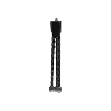 HAMA Flexi M Ministativ 1/4 Zoll Arbeitshöhe=7 - 10 cm Schwarz Für Smartphones und GoPro