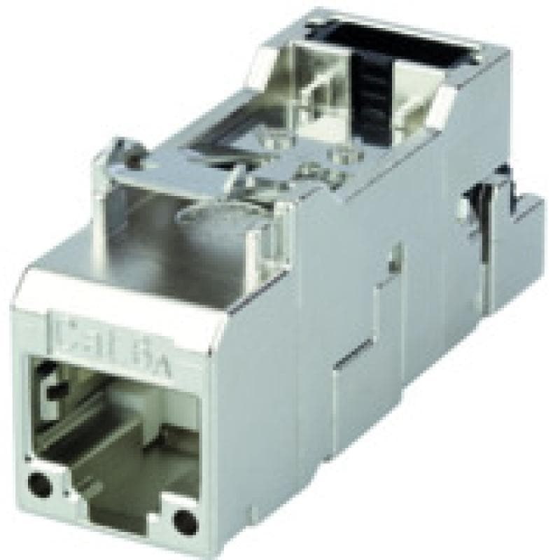 TELEGÄRTNER TG AMJ-S Modul Cat6A 500MHz J00029A2000 T568A ClassEA RJ45 VPE=2 (12St Umkarton