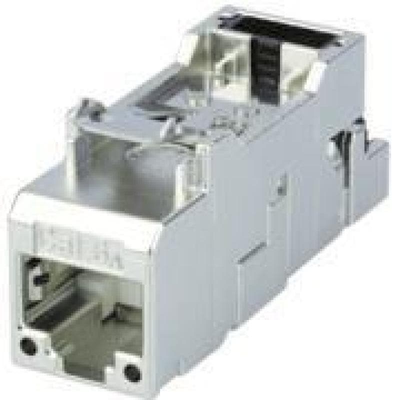 TELEGÄRTNER TG AMJ-S Modul Cat6A 500MHz J00029A2000 T568A ClassEA RJ45 VPE=2 (12St Umkarton