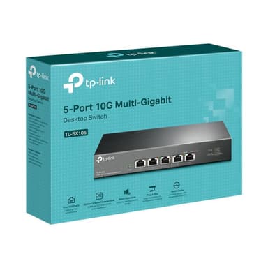 TP-LINK 5-Port 10G Multi-Gigabit Desktop Switch