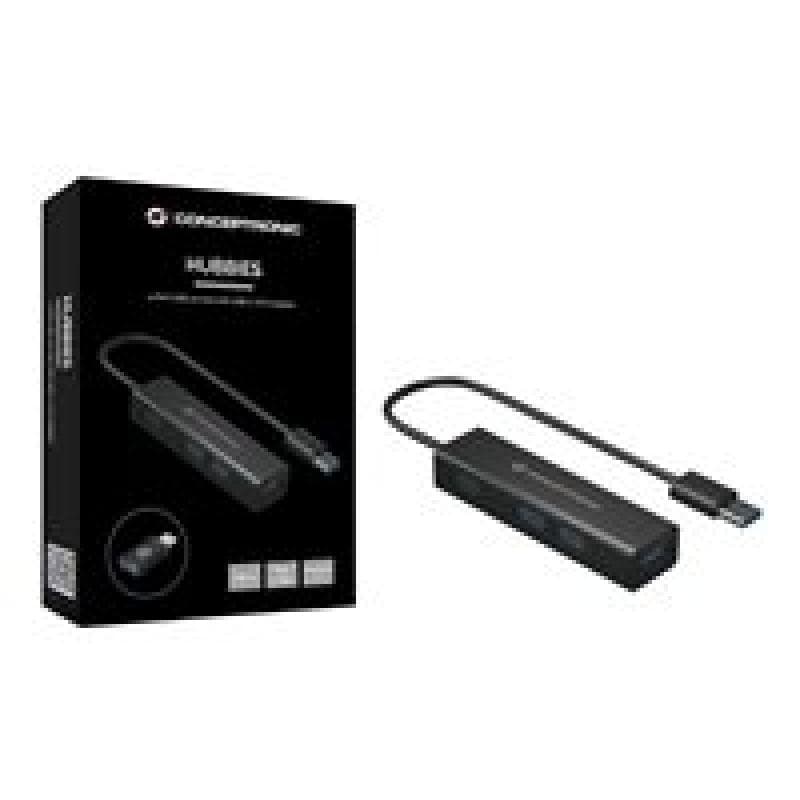 CONCEPTRONIC USB-Hub 4Port USB3.0-> USB-C OTG Adapter sw