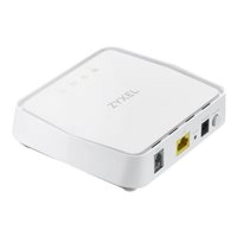 ZYXEL VDSL2 profiles: 8a/b/c/d, 12a/b, 17a bonding, and 35b over POTS Gateway, 1GbE LAN