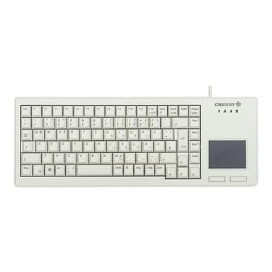 Cherry G84-5500LUMDE-0 XS Touchpad Keyboard USB grau