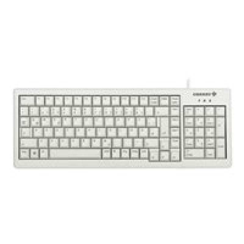 CHERRY Tas Cherry G84-5200LCMDE-0 XS Complete Keyboard USB hellgrau