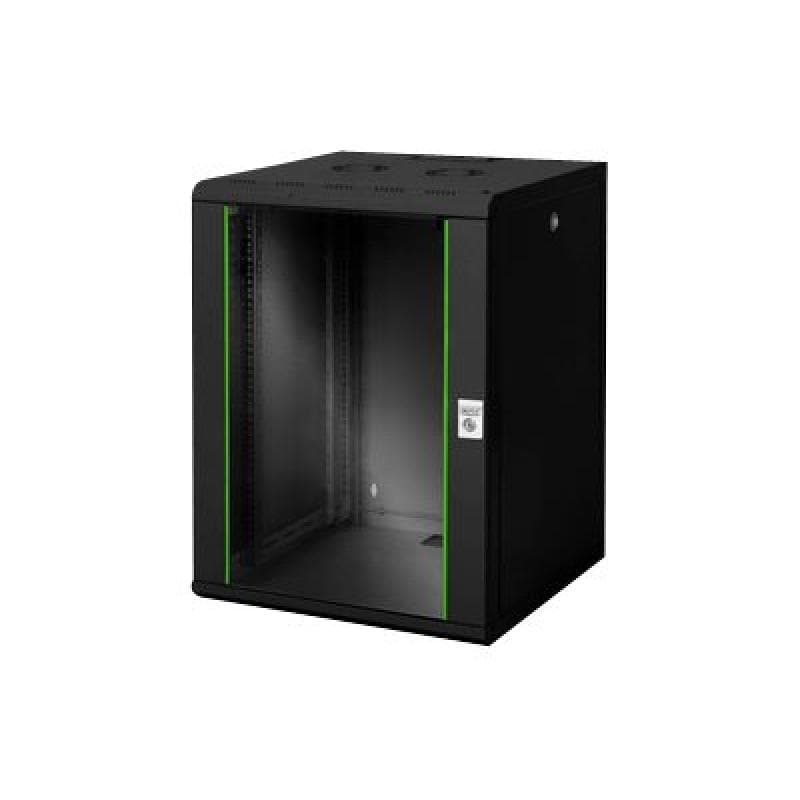 DIGITUS Wandgehäuse DN-1916U-6/6-SW Unique Serie-600x600mm (BxT)