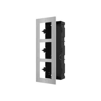 HIKVISION DS-KD-ACF3/S Türstation Unterputzr 3fach Edelstahl