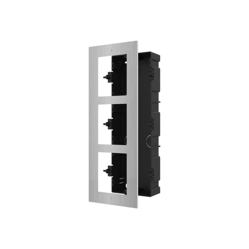 HIKVISION DS-KD-ACF3/S Türstation Unterputzr 3fach Edelstahl