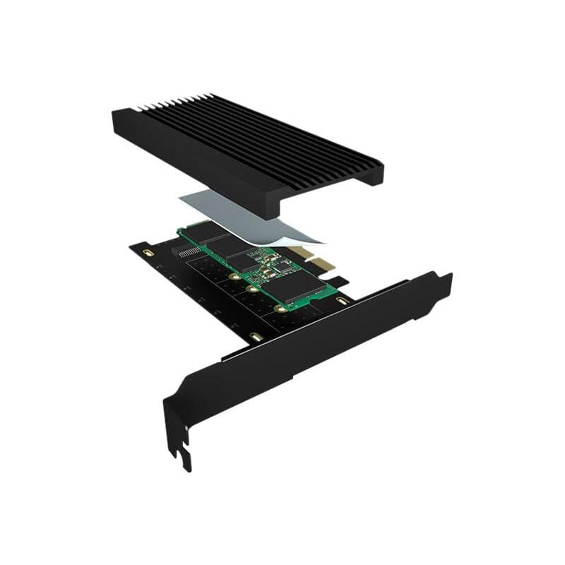 RAIDSONIC ICY-BOX IB-PCI208-HS M.2 PCIe NVMe zu PCIe 4.0 x4