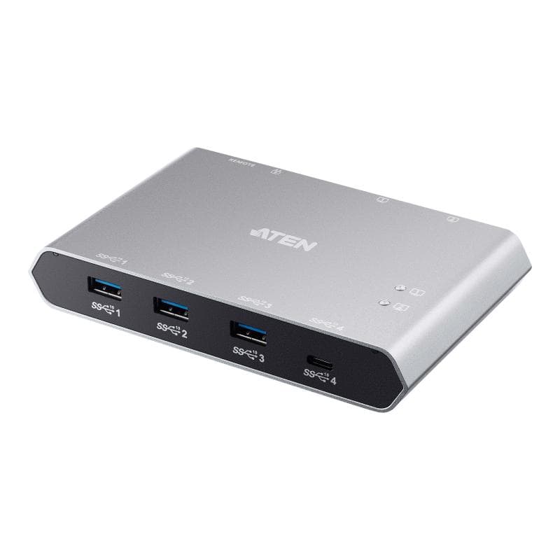 ATEN US3342 2x4 USB-C Gen2 Freigabeschalter