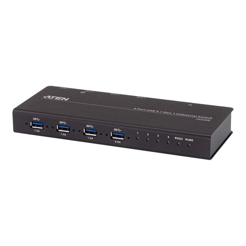 ATEN US3344i Industrie Hub Switch 4 x 4 USB 3.1 Gen 1