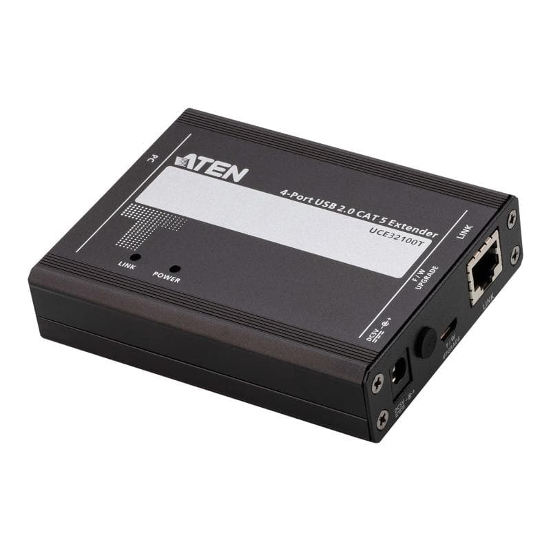 ATEN 4-Port USB 2.0 CAT 5 Extender (100 m) - Der UCE32100 4-Port USB 2.0 CAT 5 Extender ist ein zwei