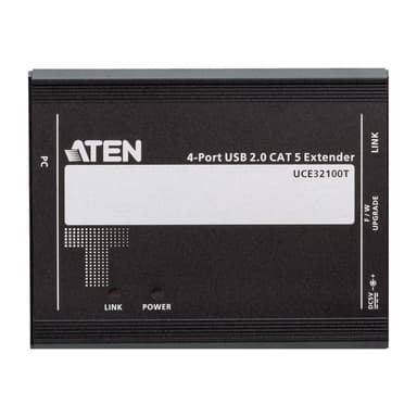 ATEN 4-Port USB 2.0 CAT 5 Extender (100 m) - Der UCE32100 4-Port USB 2.0 CAT 5 Extender ist ein zwei