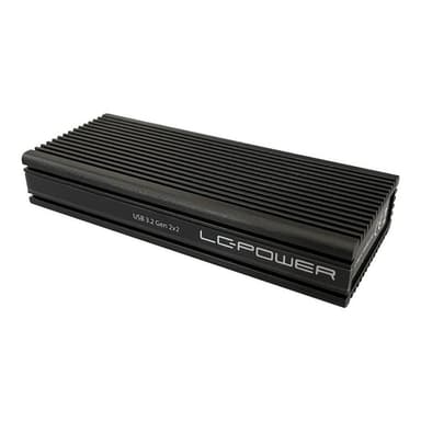 LC-POWER SSD-Gehäuse LC-M2-C-NVME-2X2 - M.2-NVMe
