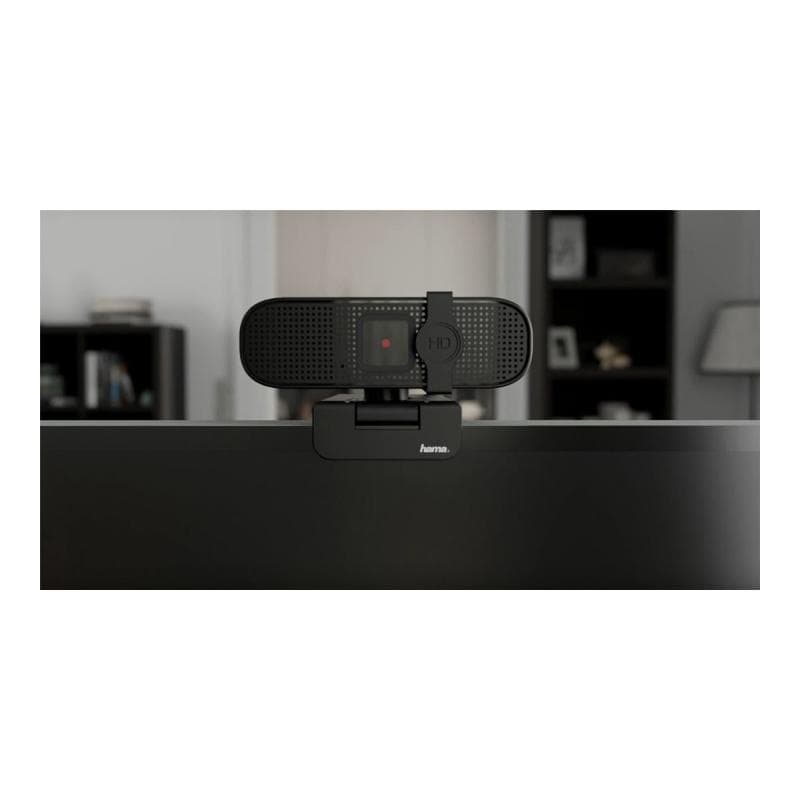 HAMA C-400 Full HD-Webcam 1920 x 1080 Pixel Klemm-Halterung