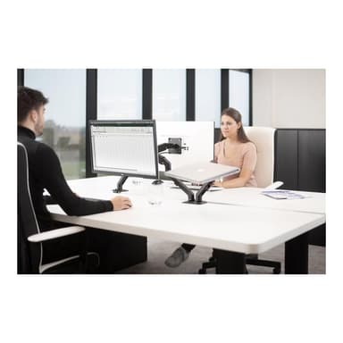 VISION Schreibtischarm für Monitor - 30 JAHRE GARANTIE - Geeignet für Bildschirm 17 34″