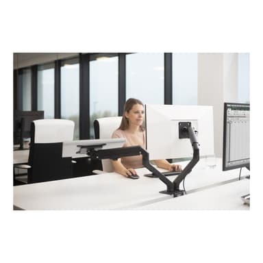 VISION Schreibtischarm für Monitor - 30 JAHRE GARANTIE - Geeignet für Bildschirm 17 34″