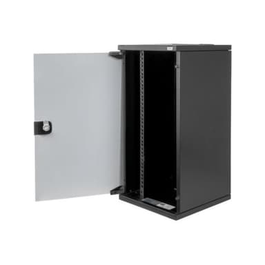 DIGITUS 10″ Wand 592x312x300mm bk 12HE RAL9005