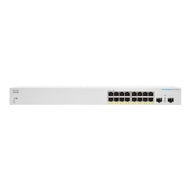 CISCO SYSTEMS CBS220 SMART 16-PORT GE POE