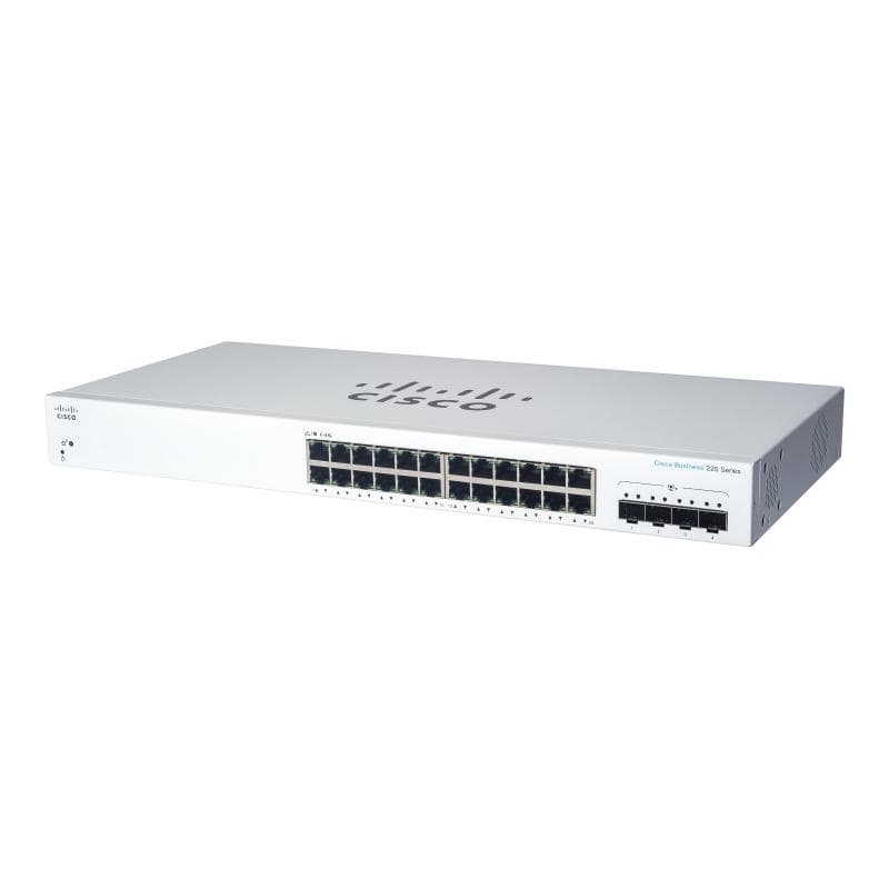 CISCO SYSTEMS CBS220 SMART 24-PORT GE 4X10G