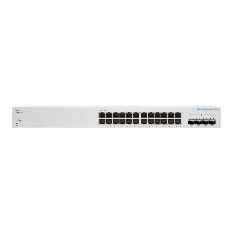CISCO SYSTEMS CBS220 SMART 24-PORT GE 4X10G