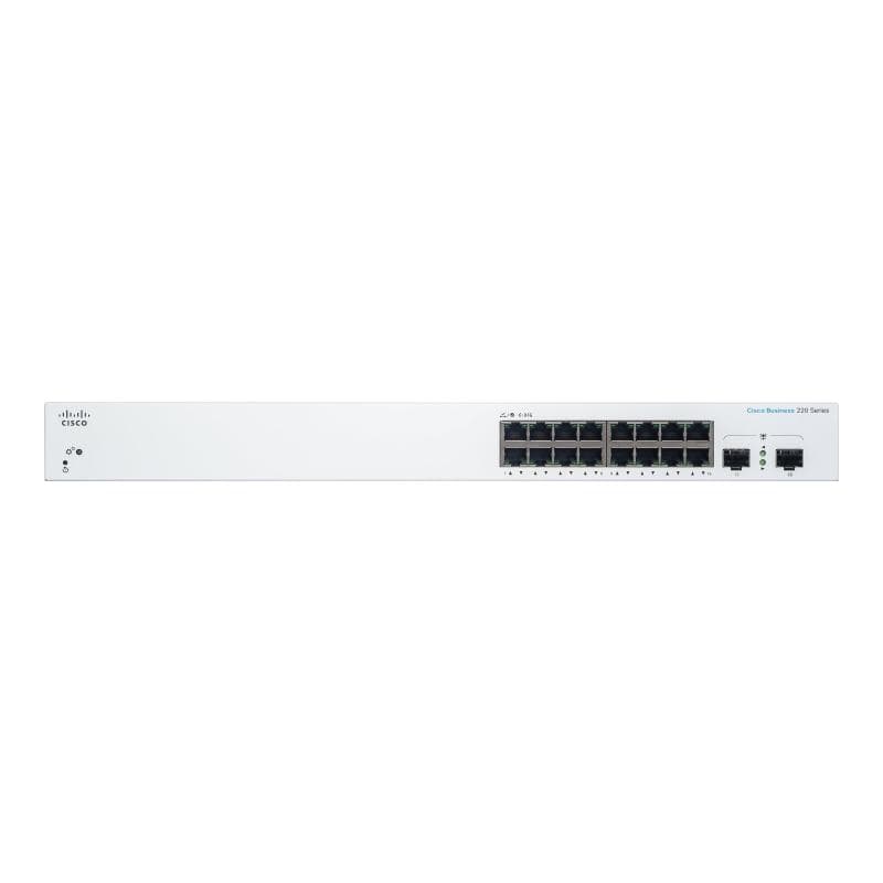 CISCO SYSTEMS CBS220 SMART 16-PORT GE 2X1G