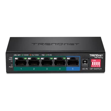 TRENDNET 5-PORT GIGABIT POE+ SWITCH