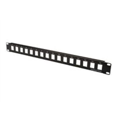 DIGITUS Rack acc Digitus Modular Patch Panel 16-Port black